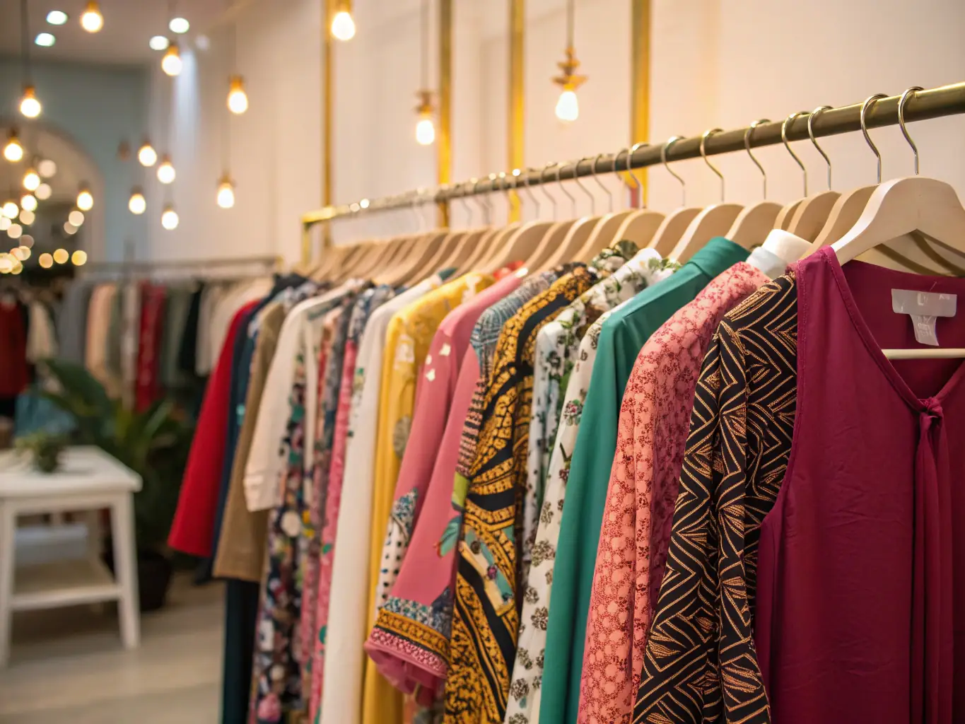 A vibrant display of our latest wholesale collection showcasing various styles and colors, highlighting the diversity and quality of our designs.